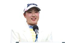 「パナソニックオープンレディース」に挑む竹田麗央(時事通信フォト)