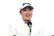 「パナソニックオープンレディース」に挑む竹田麗央（時事通信フォト）