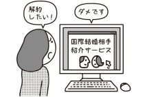 【法律相談】「国際結婚相手紹介サービスが解約に応じてくれない!」本当に解約できないのか、違約金はどうなるか?弁護士が解説