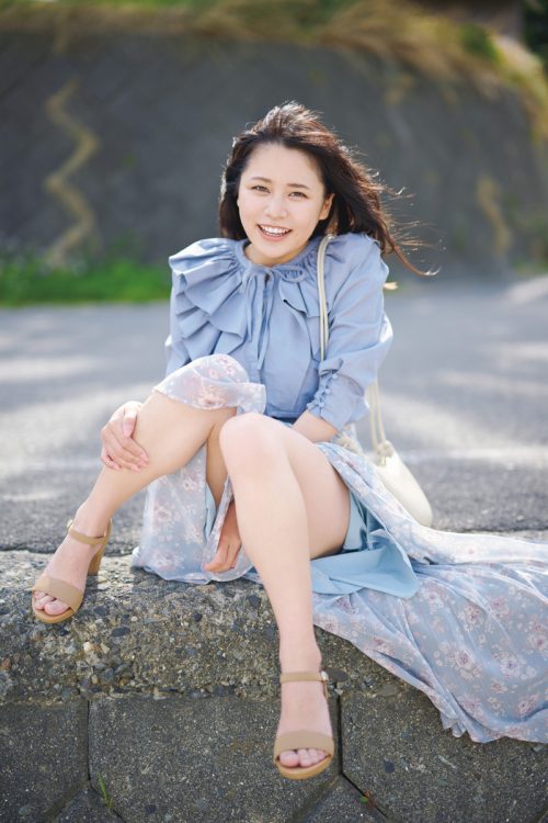 デジタル写真集の売上も絶好調の田野憂さん