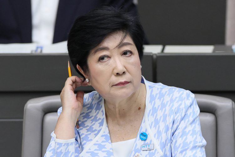 都知事選に向けての出馬表明は不鮮明なまま