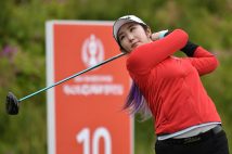 JLPGA91期生のぺ・ソンウ。2024シーズンもシード権を獲得(AFP=時事)