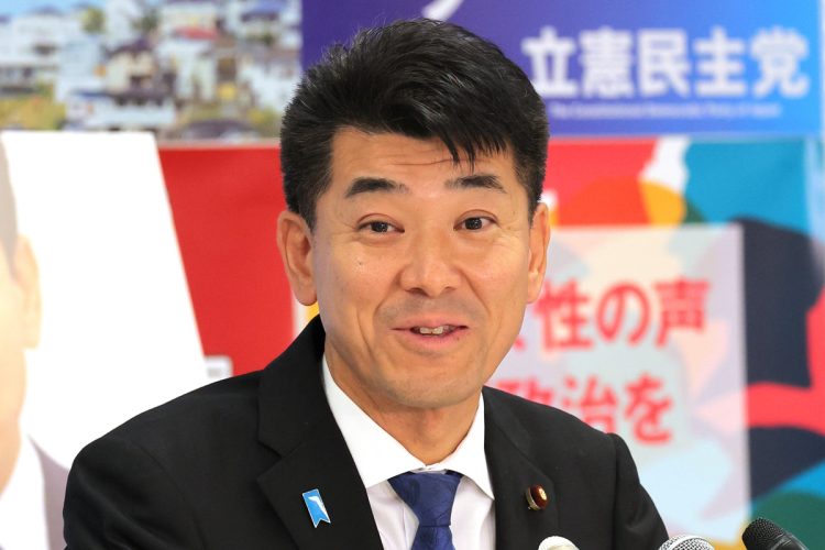 泉健太・立憲民主党代表の政治経歴を振り返る（時事通信フォト）