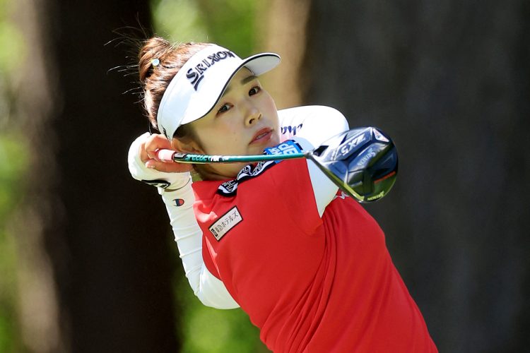 パリ五輪代表の最後の切符を手にした山下美夢有（時事通信フォト）