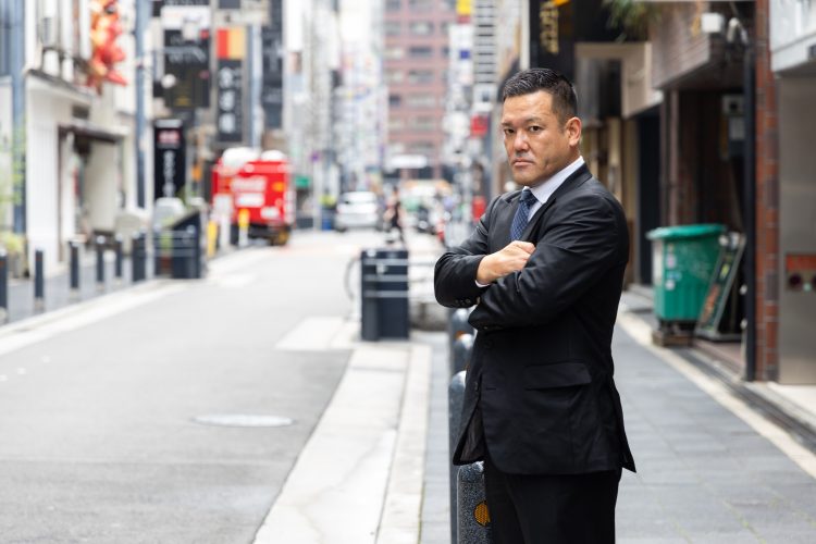 アンディ南野氏。「BreakingDown」出演もある「伝説の喧嘩師」としてもしられる