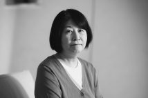 西條奈加氏が新作について語る(撮影/国府田利光)