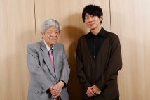 ジャーナリスト・田原総一朗氏と社会学者・古市憲寿氏が対談(撮影/木村圭司)