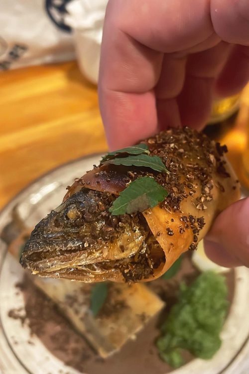 インパクト抜群のハルマキだ