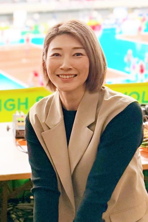 バレーの番組にも出演(Instagramより)