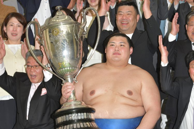 綱取りに期待が集まる大の里（写真／JMPA）
