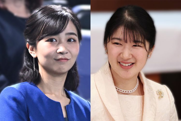 佳子さまと愛子さま（時事通信フォト）
