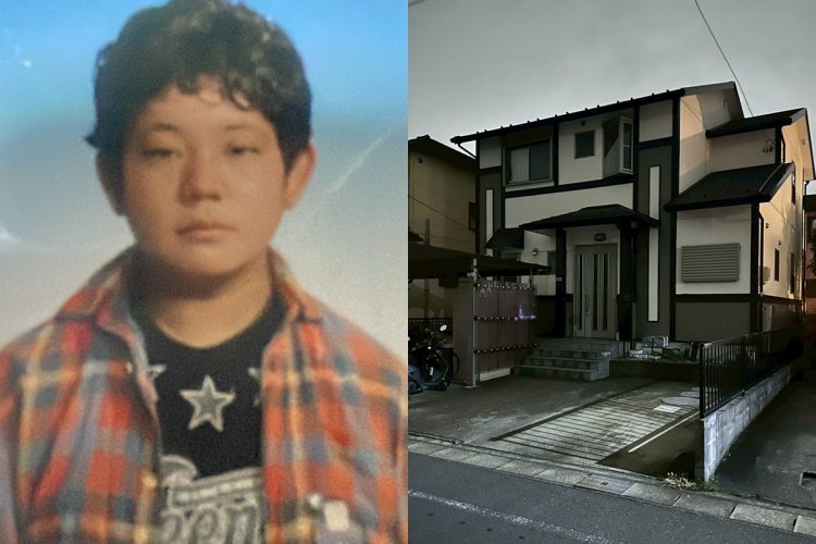 江崎容疑者と自宅