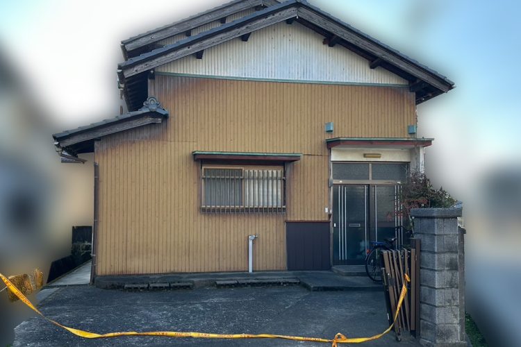 遺体が見つかった長浜市の浩一郎容疑者と龍彦容疑者の自宅