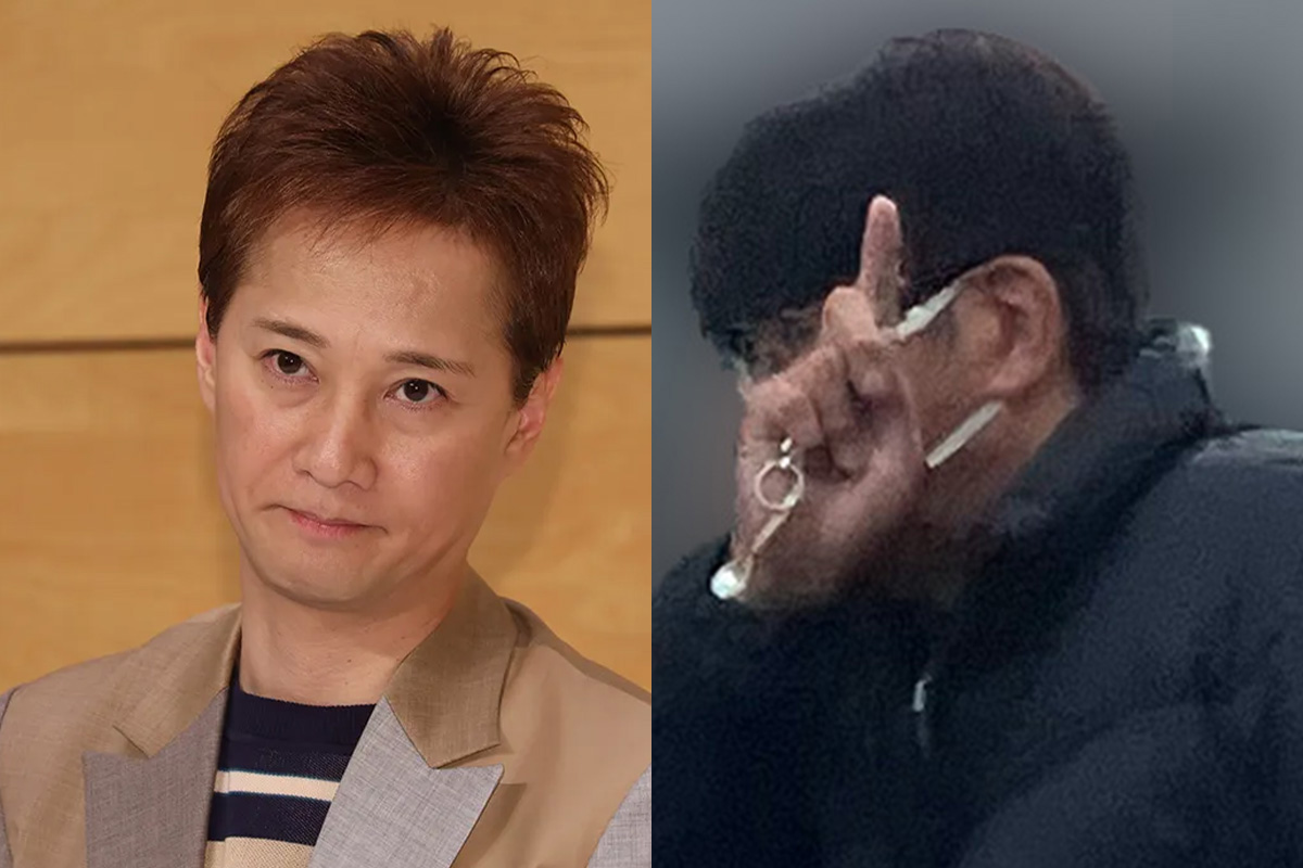 石橋貴明に“下半身露出”報道》中居正広トラブルに顔を隠して