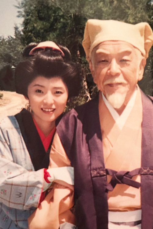 1999年、時代劇『水戸黄門』に姫役で出演