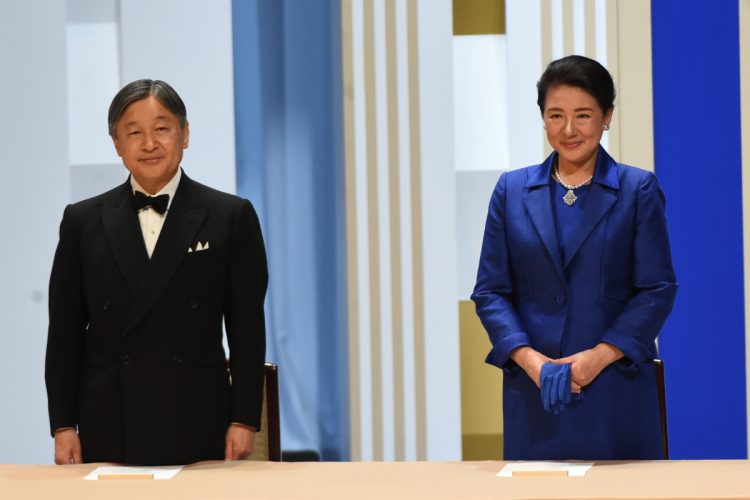天皇皇后両陛下は日本国際賞の授賞式に出席された（2025年4月、撮影／JMPA）