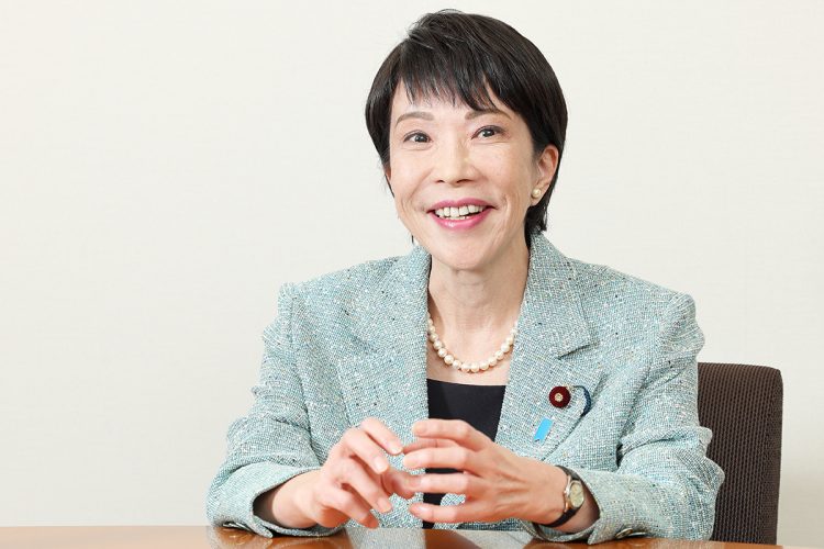 高市早苗氏は石破政権をどう見ているのか（撮影／田中麻似）