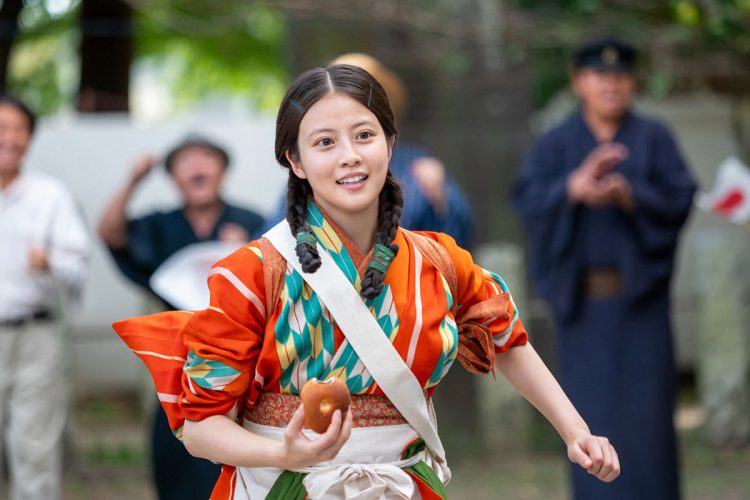 金メダル級の演技（C）NHK連続テレビ小説「あんぱん」NHK総合　毎週月～土曜 午前8時～8時15分ほかにて放送中