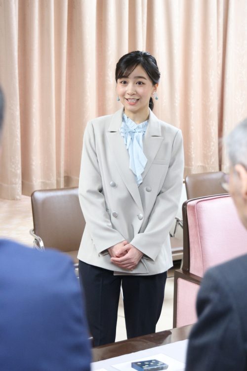 石川県立輪島漆芸技術研修所をご訪問された佳子さま（2025年4月、石川県・輪島市。撮影／JMPA）