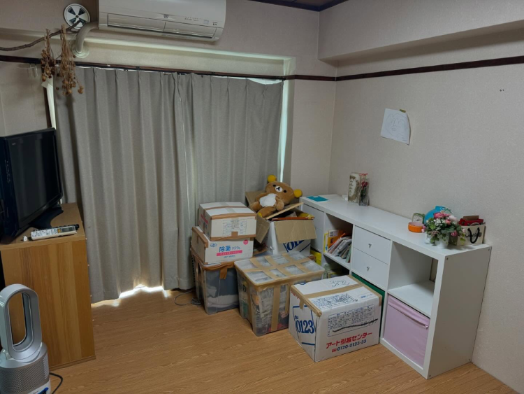 3人で暮らしていた部屋を5年越しに整理した。