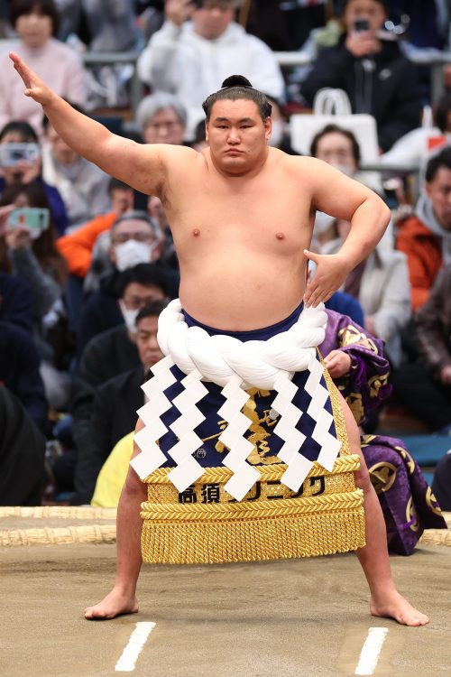 新横綱・豊昇龍（時事通信フォト）