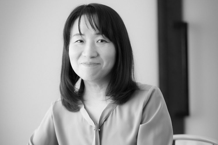 瀬尾まいこ氏が新作について語る（撮影／朝岡吾郎）