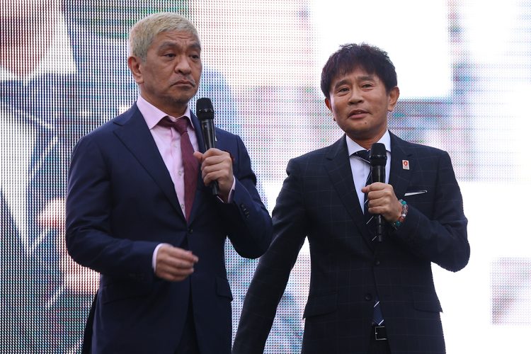お笑いコンビ「ダウンタウン」の松本人志（61）と浜田雅功（61）