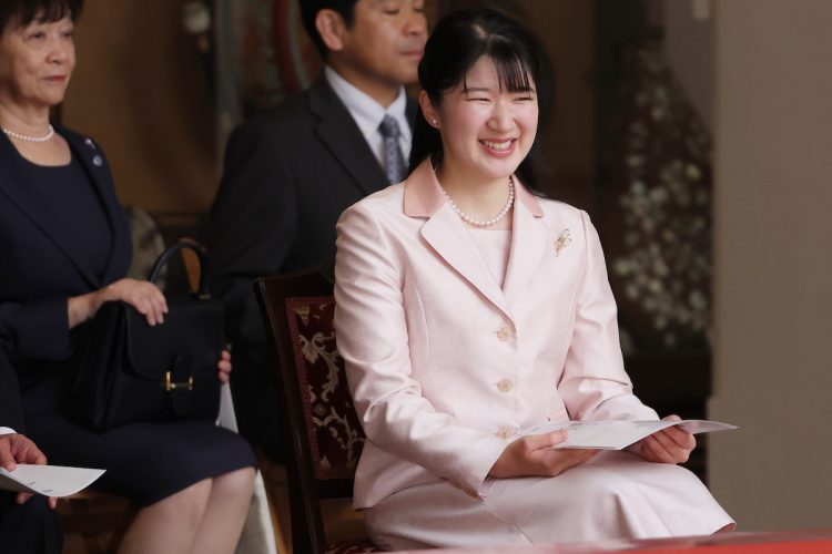 演奏の合わせ方について「鍛錬のたまものですね」と感心されていたという（2025年4月27日、撮影／JMPA）