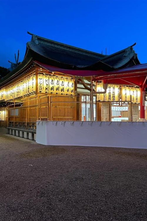 美しい今宮戎神社(公式SNSより)