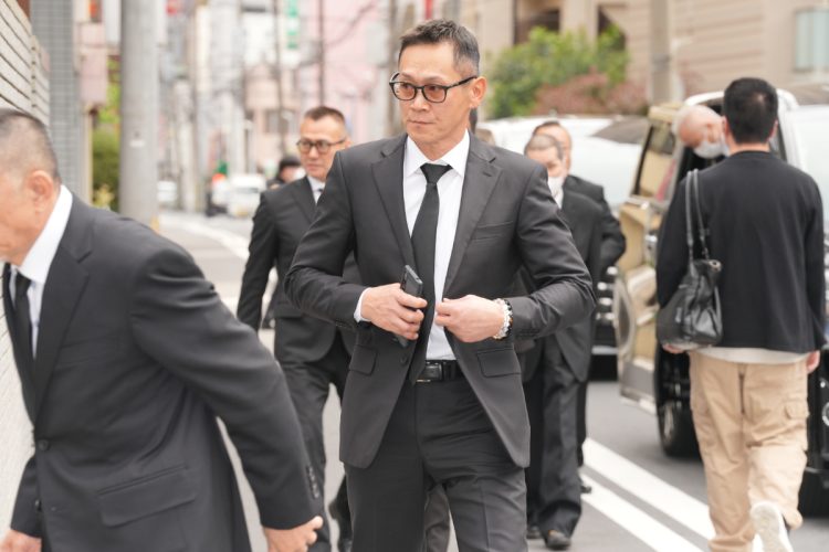 直参組長たちの喪服姿を見られるケースはほぼない