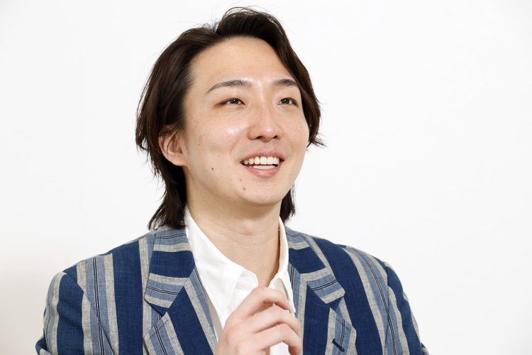 永六輔氏の孫に当たる映画監督の岡崎育之介氏（撮影／木村圭司）