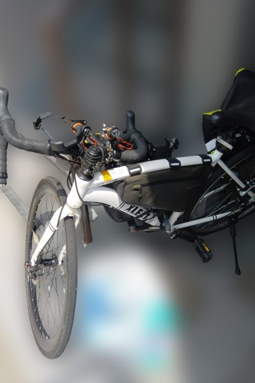 自転車は先週頭あたりからここに置かれていたという