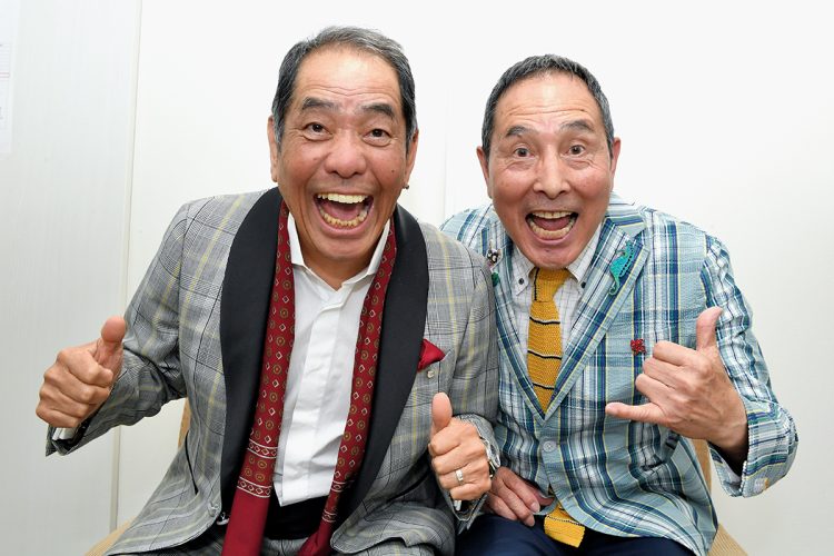 結成54年目のザ・ぼんち（撮影／杉原照夫）