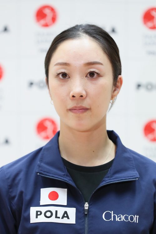 日本体操協会・新体操部門の強化本部長、村田由香里氏(時事通信フォト)