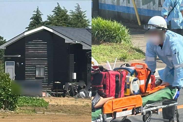 男が立てこもっていたアパート