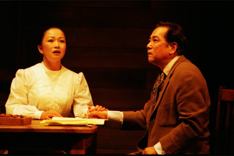 舞台「ワーニャ伯父さん」(1999年)にて