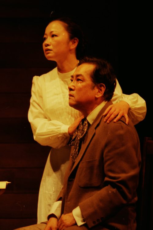 舞台「ワーニャ伯父さん」(1999年)にて
