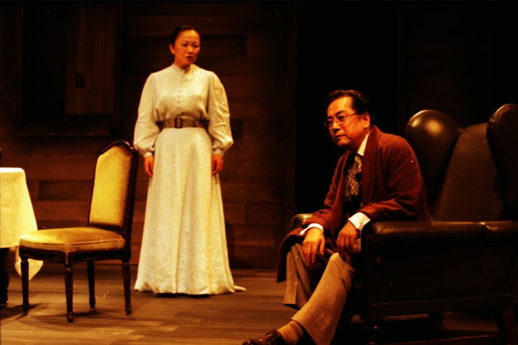 舞台「ワーニャ伯父さん」(1999年)にて
