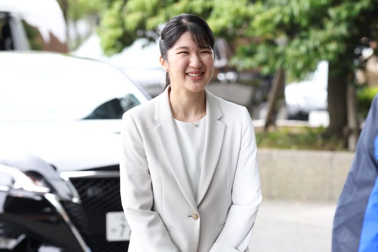復興状況を視察されるため、石川県をご訪問（2025年5月18日、撮影／JMPA）