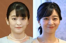 眞子さんと佳子さま(時事通信フォト)
