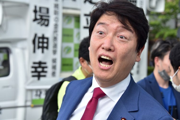 足立康史氏は日本維新の会の代表選にも出馬したが、維新から国民民主に転身(2022年8月写真撮影:小川裕夫)