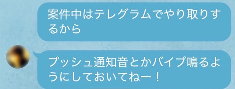 仲介者とのやり取りの一部(その3)