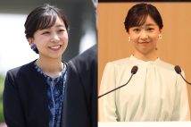 2日間連続で同じブランドのイヤリングをお召しに(2025年5月20日・21日、撮影/JMPA)