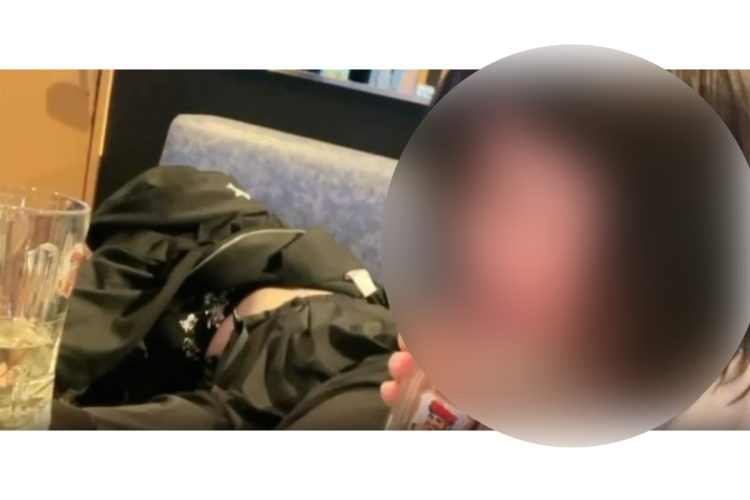 かなり泥酔していた配信者(当時配信されていた動画より)
