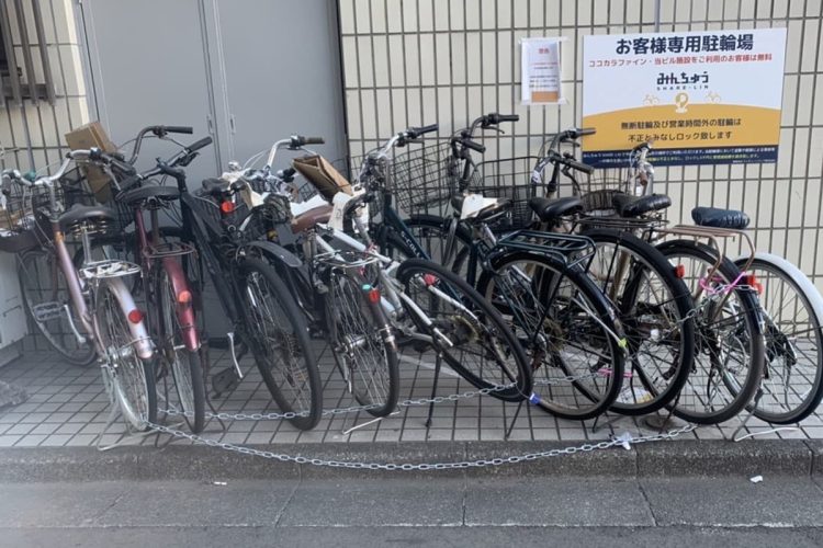 不正駐輪を取り締まるビジネスが（CPGのHPより）