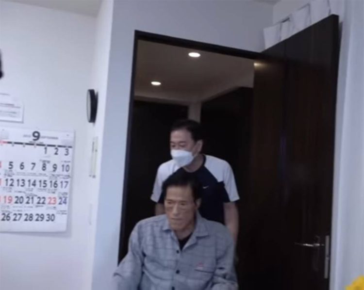 猪木の晩年を共に過ごした江端氏（江端氏提供）