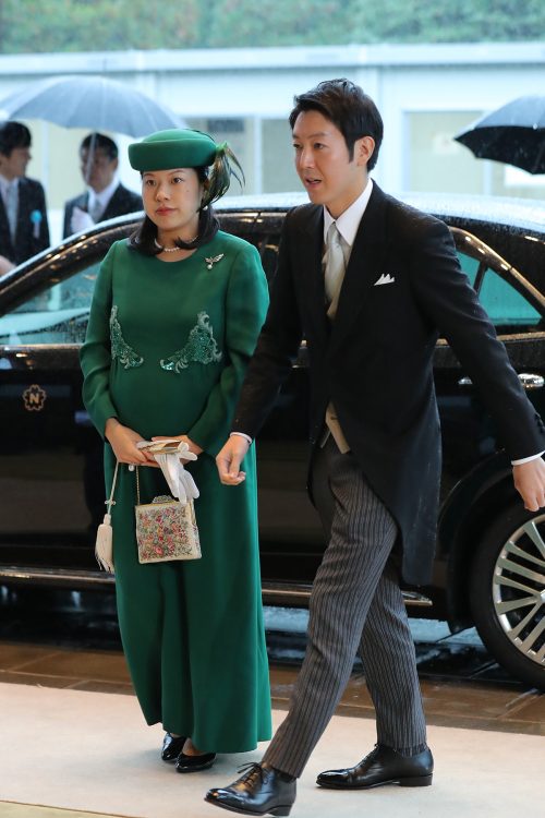 高円宮家の三女・守谷絢子さんの出産後はすぐに宮内庁から発表された(時事通信フォト)