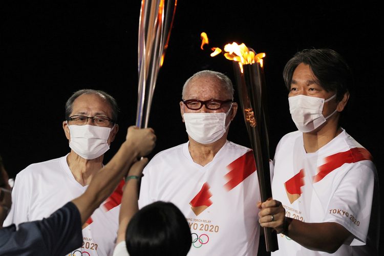 東京五輪は亡き妻との思い出の場所だった(時事通信フォト)