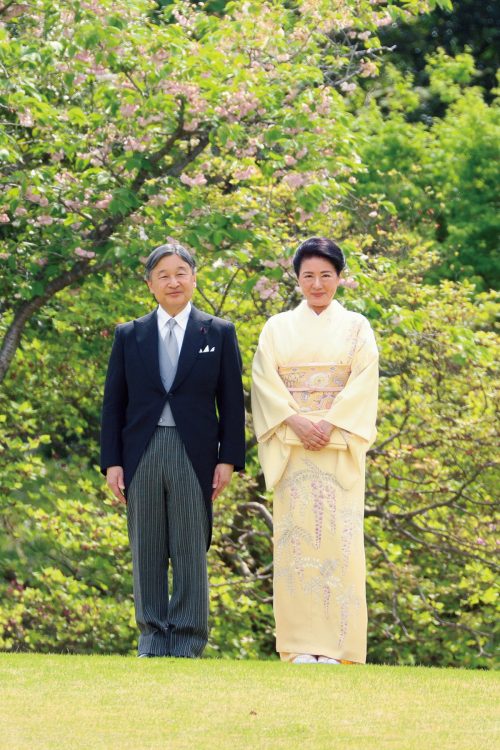 今年4月の園遊会にて(JMPA)