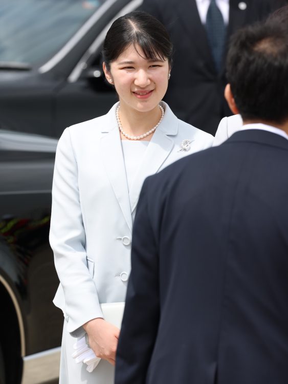  愛子さまにとって初めての沖縄ご訪問（2025年6月4日、撮影／田中麻以）